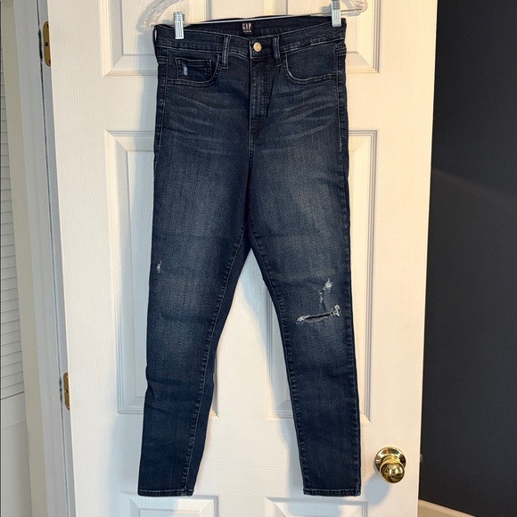 Gap sky high favorite jegging (distressed) - Picture 1 of 5